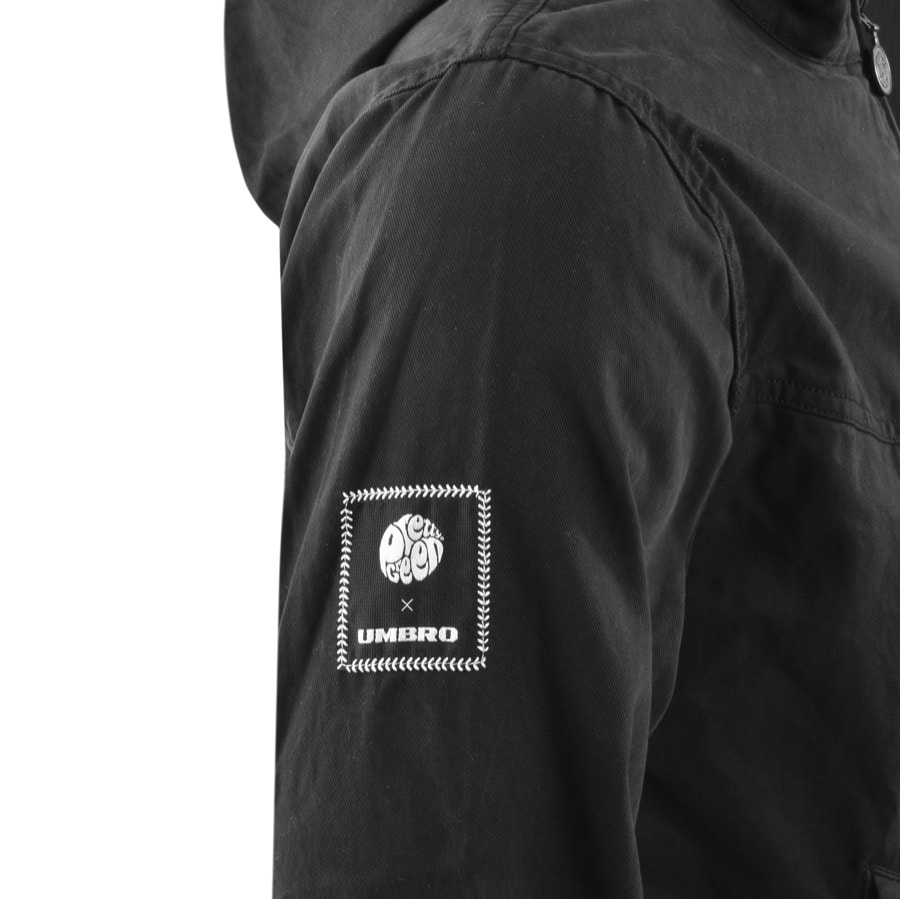 Alternative Image for ProductPretty Green X Umbro Hooded Jacket Black3